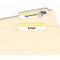Avery File Folder Labels, TrueBlock, 1/3 Cut, 1500/BX, Yellow PK AVE5966 - alternate 8